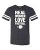 Real Women Love Football Graphic Tee by Anchored Grace Boutique