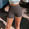 High-waisted Hip Lift No Awkward Line Yoga Shorts for Women