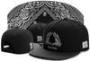 Classic Snapback Hat – Flat Bill Adjustable Baseball Cap by FitiqueFit