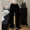 Harajuku Wide Leg Sweatpants for Women Elastic Waist Casual Oversize Sportswear