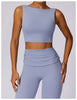 Yoga Clothing Sets Athletic Wear Women High Waist Leggings And Top Two Piece Set Gym Tracksuit Push Up Fitness Workout Outfits