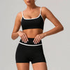 🖤 Seamless Yoga Set – High Waist, Hip-Lifting by FitiqueFit