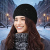 Unisex Winter Reflective Beanie – High Visibility Noctilucent Knit Hat by FitiqueFit