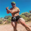 Mens Shorts Breathable ultra-short Mesh