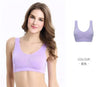 Sports Bra Push Up Wireless Plus Size