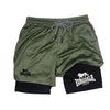 Lonsdale 2-in-1 Men's Running Shorts with Pocket