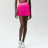 High-Waist Pleated Skort with Pockets for Active Women