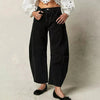 Women's Y2K Baggy Mid-Waist Wide-Leg Jeans – 90s Streetwear Vibe by FitiqueFit