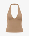 Woman Top Gym Impact Halter Top