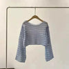 Women’s crochet knit beach cover up by FitiqueFit