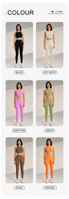 Women's High Waisted Leggings and Top