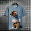 Cat Print shirts - Y2K Graphic T-Shirt by FitiqueFit