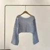 Women’s crochet knit beach cover up by FitiqueFit
