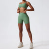 Super Soft Fabric Yoga Gym Shorts High Waist Sports Leggings Workout Cycling