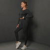 Women's Seamless Long Sleeve Yoga Top by FitiqueFit