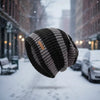 Unisex Stacking Knitted Beanie Cap – Winter Warm Striped Hip-Hop Bonnet Hat by FitiqueFit