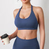 Women's Gym Solid Color Sports Bra