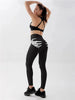 🖤 Women's Claw Skull High-Waisted Yoga Leggings by FitiqueFit