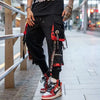 Urban Vibe Cargo Joggers with Letter Accents