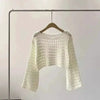 Women’s crochet knit beach cover up by FitiqueFit