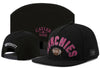 Skull Hand Snapback Hat – Flat Bill Adjustable Baseball Cap by FitiqueFit