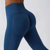 Seamless Ribbed Yoga Leggings – Tummy Control Fit by FitiqueFit