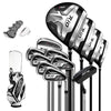 12-Piece Men's Right-Handed Golf Club Set with Bag by 24 Hour Sport