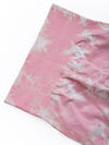 Women's Tie Dye Ruched High Waist Sports Shorts