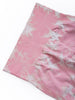 Women's Tie Dye Ruched High Waist Sports Shorts