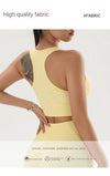 Quick-Dry Yoga Bra & Tights Set
