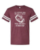 All Summer Long She Was a Sweet Lady Then Football Started Graphic Tee by Anchored Grace Boutique