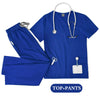 Unisex Medical Uniforms Scrubs Top Pants
