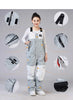 High Quality Men Women Snowboarding Suit Jacket and Bib Pants Winter Warm Waterproof Ski Outfit Mountain Snowsuit