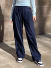 White Sweatpants For Women High Waist Jogger Wide Leg
