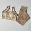 ZenFlex 2PC Women's Yoga Set: Bra & Leggings Duo