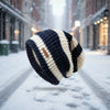 Unisex Stacking Knitted Beanie Cap – Winter Warm Striped Hip-Hop Bonnet Hat by FitiqueFit