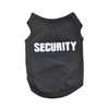 Security Clothing for Dogs Summer Pet T-shirt Costume by Furr Baby Gifts