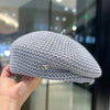Women’s Pleated Paper Straw Beret by FitiqueFit