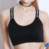 Women Letter Strap Sports Bra