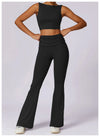 Yoga Clothing Sets Athletic Wear Women High Waist Leggings And Top Two Piece Set Gym Tracksuit Push Up Fitness Workout Outfits