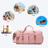 Gym Bag for Women with Shoe Compartment Durable Lightweight