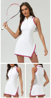 Quick-Dry Polo Tennis Dress for Women