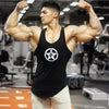 Gym Bodybuilding Muscle Shirts Sleeveless Cotton Breathable Tank Tops Fitness Irregular Hem