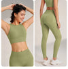 Women's High Waisted Leggings and Top