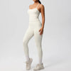 Women 2pcs Patchwork Sport Yoga Suit Training Tummy Tuck and Hip Lift