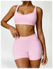 2 PCS Yoga Set Gym Clothes Sportswear Workout Tracksuits Sports Bra Gym Leggings Wear Athletic