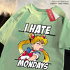🌙 Sailor Moon Tongue-Out Graphic T-Shirt – Playful Anime Streetwear by FitiqueFit