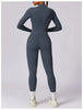 Yoga Jumpsuit Long Sleeved Zipper Rompers
