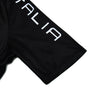 Mens Cycling Jersey Classic Black Cycling Racing Tops Short Sleeve