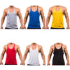 New Style Jogger Gym Singlet Training Bodybuilding Tank Top Sleeveless Cotton
